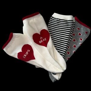 KATE SPADE ♠️ NY THREE PAIR MULTI DESIGNS CREW SOCKS NWT OS